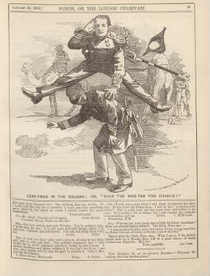 Leap-frog in the Soudan; or, "over the war-tar for Charlie!"
