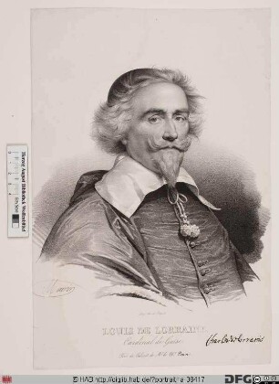 Bildnis Louis III de Lorraine, cardinal de Guise