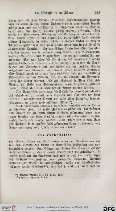 Die Wohnstätten