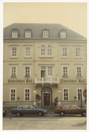Hotel "Lippischer Hof". Detmold. Hornsche Straße