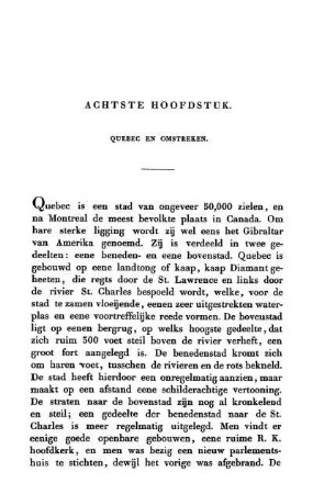 ACHTSTE HOOFDSTUK - Quebec en omstreken.