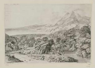 Badenden, Blatt 10 der Folge "Horizontale Landschaften"