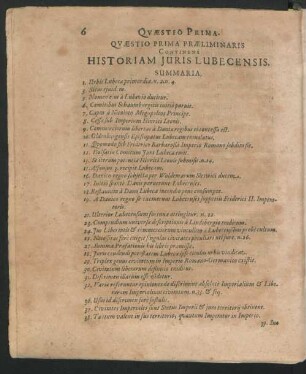 Quaestio Prima - Quaestio Decima.