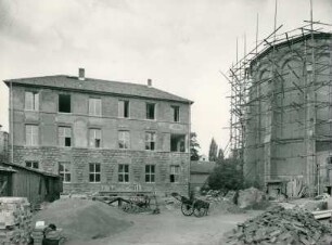 St. Antonius Kirche und Pfarrhaus, Frankfurt am Main, 1949