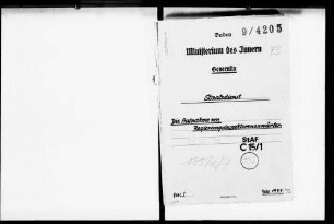 Einstellung von Anwärtern für den gehobenen Dienst in der inneren Verwaltung (Allgemeines und Einzelfälle)