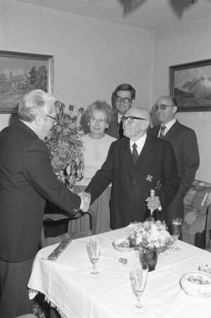 100. Geburtstag des Oberstudienrats i.R. Josef Dolland