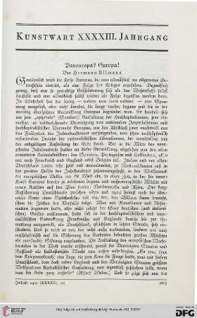 Heft 10 (Juliheft 1930)