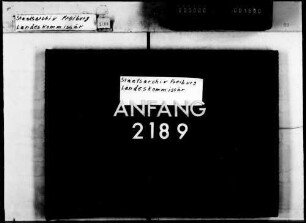 Verwendung badischer Beamter in Reichsämtern