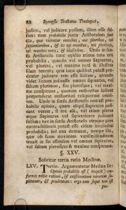 88-93, Solvitur tertia ratio Medinae