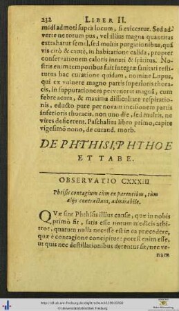 De Phthisi, Phthoe Et Tabe