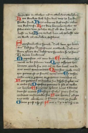 Magnificat , lat.