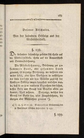 283-285, Dritter Abschnitt.
