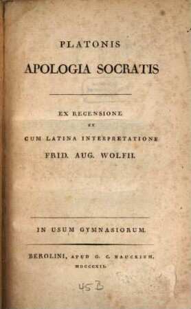 Apologia Socratis