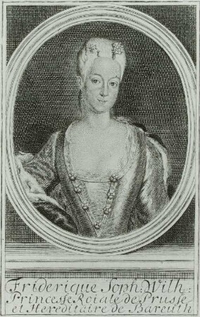 Wilhelmine, Markgräfin von Brandenburg-Bayreuth, geb. Prinzessin in Preussen