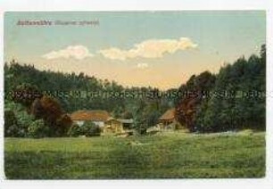 Ansicht der Boltenmühle in der Ruppiner Schweiz