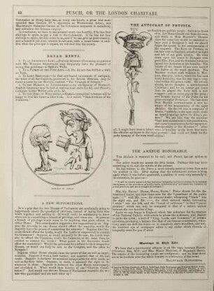 Borad hints; The autocrat of Prussia