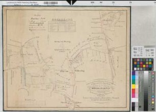Senden (Senden), Hudebefreiung der Reckers- und Horstmerheide, Bl. 2 Brouillonkarte