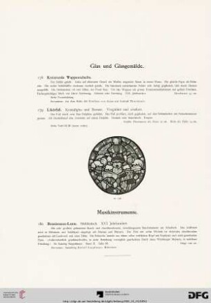 Musikinstrumente (Nr. 180)