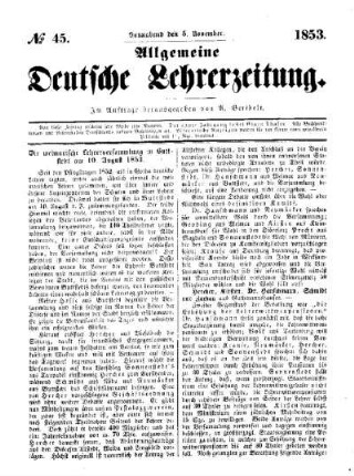 Die weimarische Lehrerversammlung in Buttstest am 10. August 1853