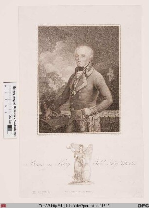Bildnis Paul Kray (1790 Frhr. v. Krajowa)