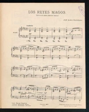 Los Reyes Magos : (Sobre un canto popular vasco)