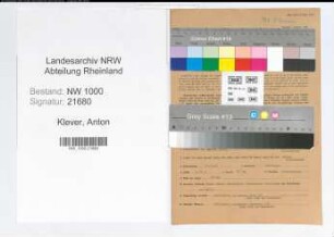Entnazifizierung Anton Klever, geb. 16.03.1903 (Telegrafenassistent)
