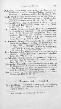 4. Pflanzen- und Tierreich.