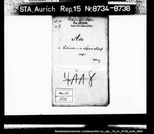 Der Sielwärter bei dem Neßmer Siel