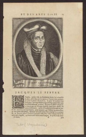 Lefèvre d'Étaples, Jacques