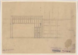 Kabelwerk Dr. Cassirer, Berlin-Spandau: Nord-Front, Teilansicht