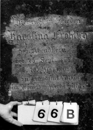 Grabstein 66B