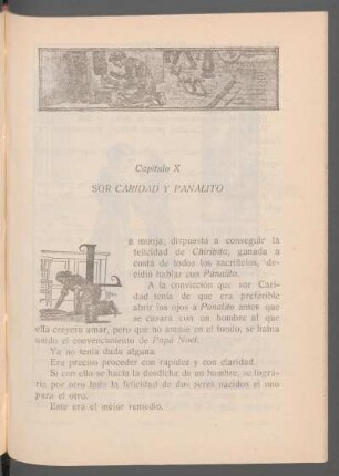 Capítulo X - Sor Caridad y Panalito