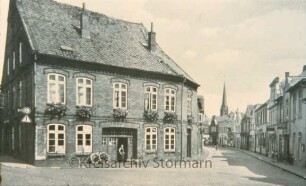 Hindenburgstraße Ecke Hagenstraße: Eckhaus mit Schmiede