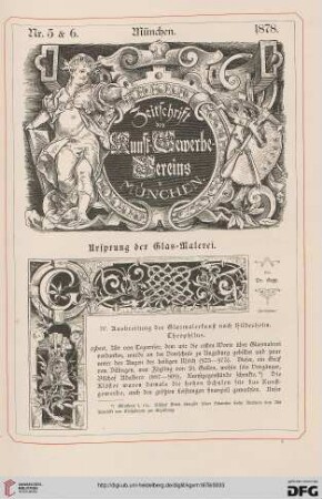 Ursprung der Glas-Malerei, [4;5]