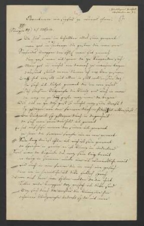 Teilabschrift der Nibelungenliedhandschrift b