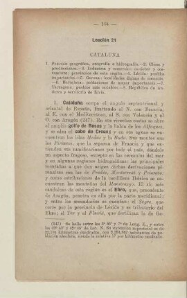 Lección 21. Cataluña