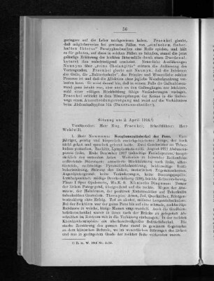 Sitzung am 2. April 1918.