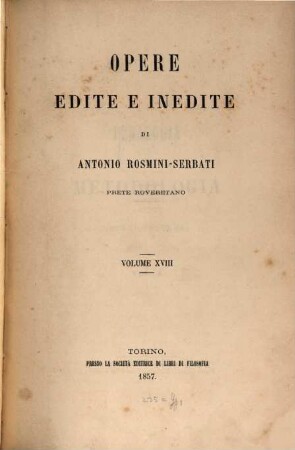 Pedagogia e metodologia (Opere postume), 1