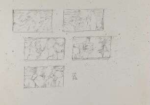Ohne Titel (Studien zu "Felsenlandschaft")