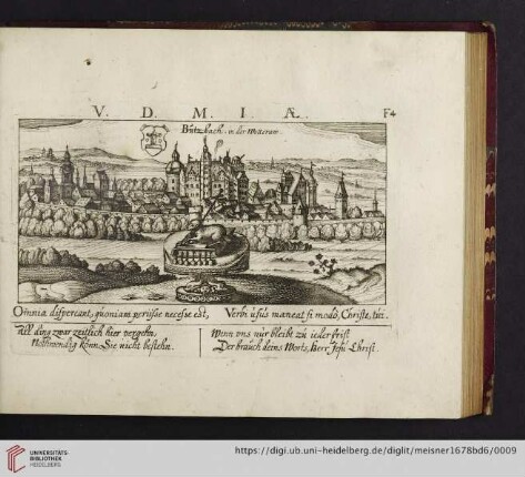 F4. Butzbach in der Wetterau, "Verbum domini manet in aeternum"