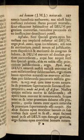 227-231, Instabnis. Sine speciali gratia opus ...
