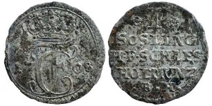 1 Sechsling, Hzgl. Schleswig-Holstein-Gottorpische Linie, Karl Friedrich (1702 - 1739)