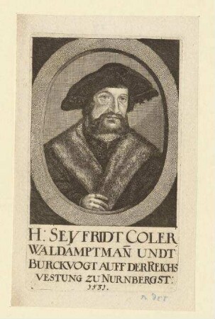 Seyfridt Coler; gest. 1531