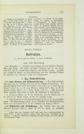 Fünfter Abschnitt. Australien