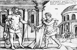 Lictus bringt Herkules das Nessusgewand