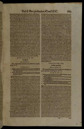 Consilium CCI. - Consilium CCXIIII.