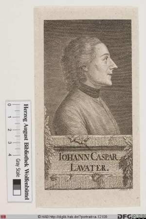 Bildnis Johann Caspar Lavater