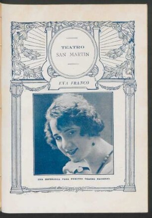 Teatro San Martín : Eva Franco