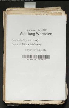Militär Einquartierungen, Kontribution u.a. Garnison in Höxter, Verzehrzettel des Obristen Heister