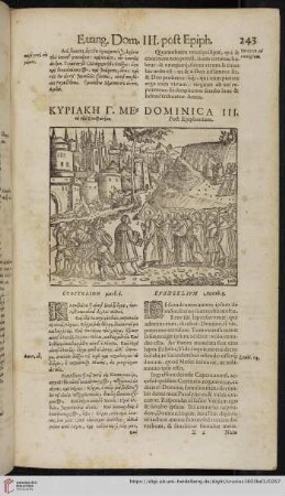 Dominica III. post Epiphaniam